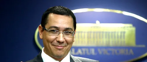 Ponta a ajuns președinte. De fundație