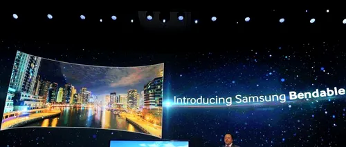 CES 2014. Samsung a prezentat televizorul care poate fi curbat direct din telecomandă VIDEO