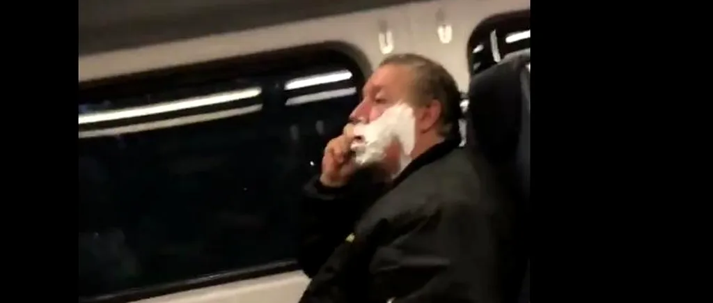 Acest bărbat s-a BĂRBIERIT în vagonul unui tren și un călător l-a filmat pentru a râde de el. Ce secret ascundea însă ANIMALUL Anthony