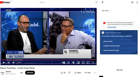 POLL Marius Tucă Show: „De ce preferă românii să muncească în străinătate?”