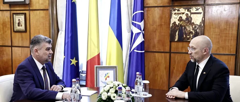 VIDEO | Marcel Ciolacu atinge subiectul drepturilor minorității române din Ucraina cu premierul Demis Șmihal. „Așteptăm deschidere”