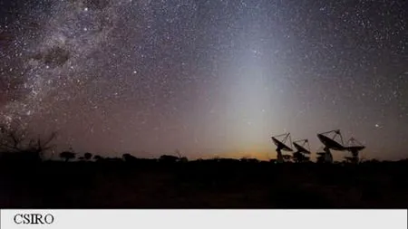 O galaxie situată la 5 miliarde de ani-lumină de Pământ, descoperită de astronomii australieni