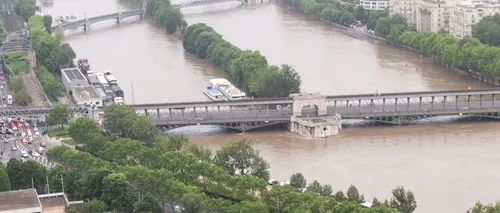 Intrări în stații ale metroului din Paris vor fi zidite pentru a evita inundarea lor