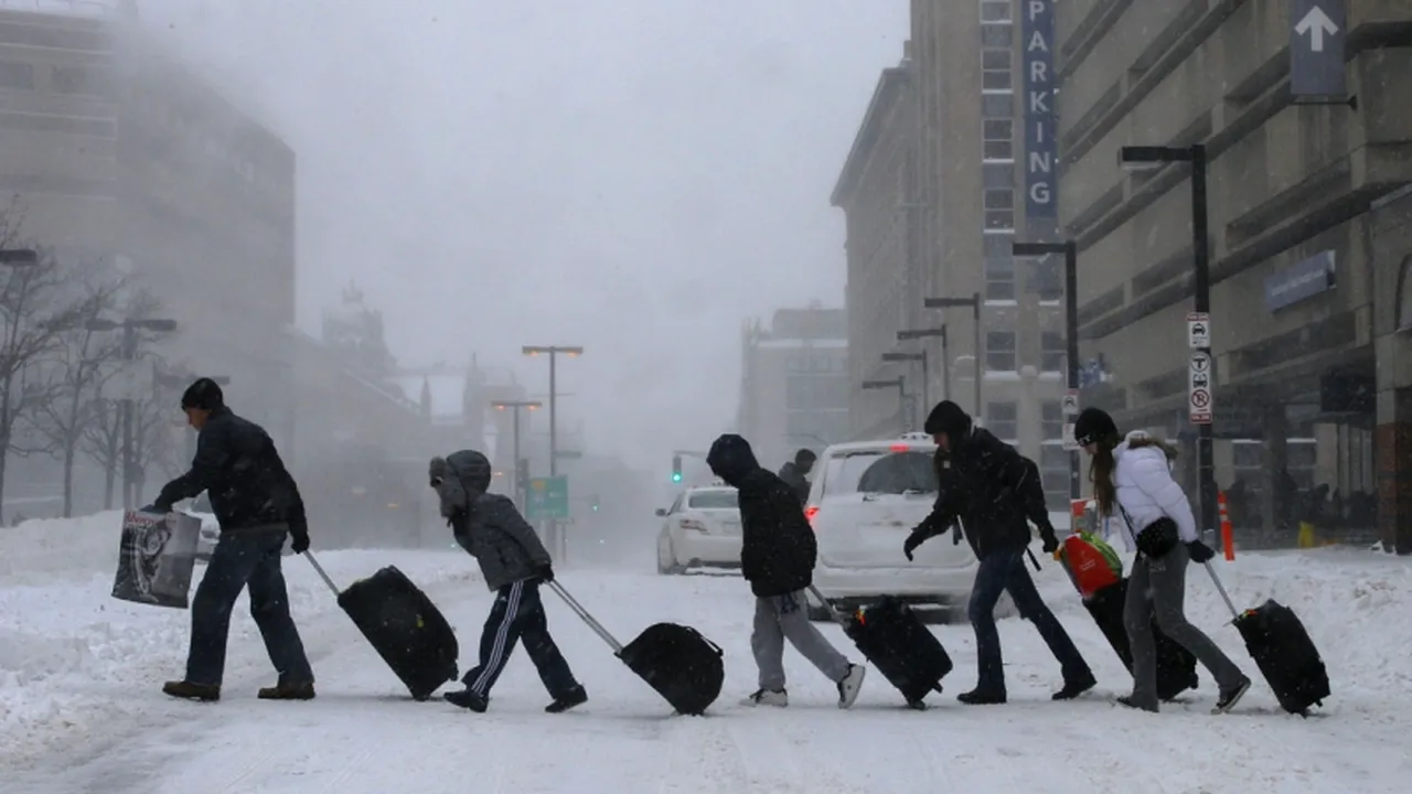 Cel puțin 11 morți în SUA, din cauza furtunii de zăpadă
