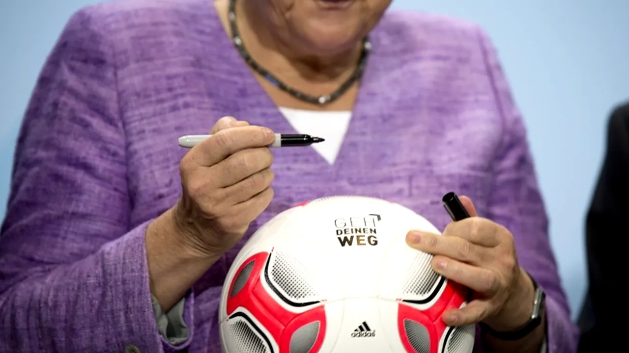 Ce problemă din fotbalul german vrea să REZOLVE Angela Merkel 