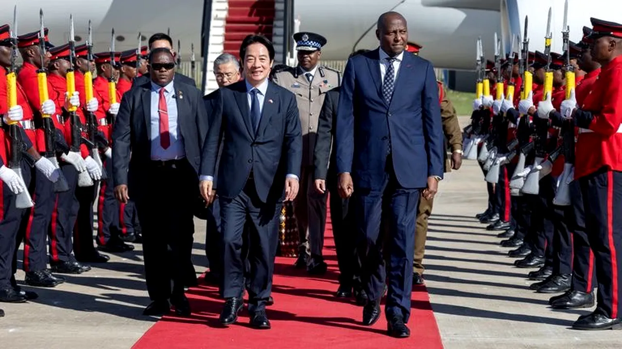 China îl numește „șobolan” pe președintele Taiwanului după o vizită-surpriză în Eswatini