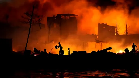 Incendiu devastator în Filipine: peste 1.000 de locuințe au fost distruse