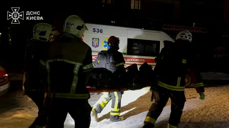 Atac cu drone asupra Kievului. Au fost ucise cel puțin două persoane, iar un centru medical a fost avariat