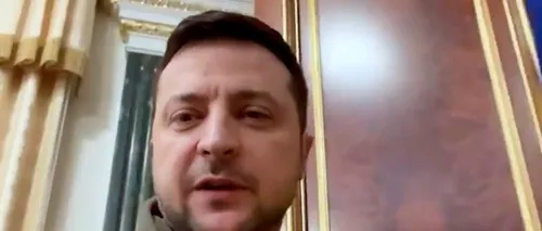 VIDEO | Volodimir Zelensky confirmă că se află tot în Kiev. Liderul ucrainean se va adresa marți Camerei Comunelor din Regatul Unit