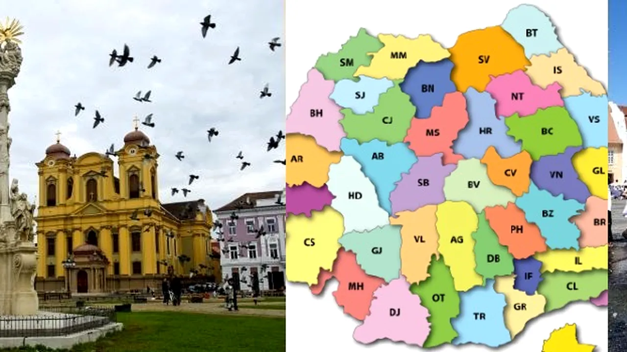 HARTA INTERACTIVĂ a nivelului de trai din România. Cât de bine se trăiește în județul tău. EXCLUSIV