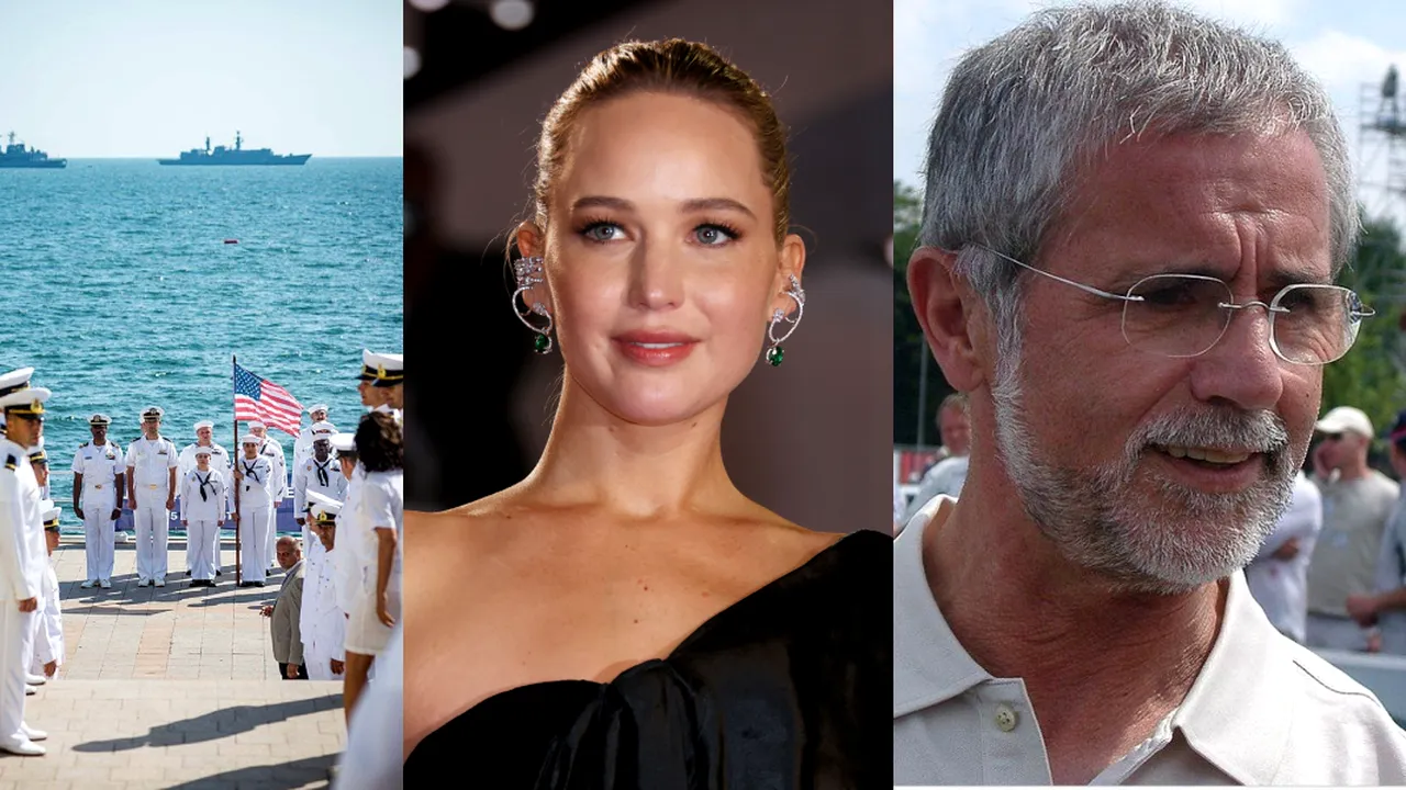 15 AUGUST, calendarul zilei: Ziua Marinei Române/ Jennifer Lawrence împlinește 35 de ani/ Moare Gerd Müller