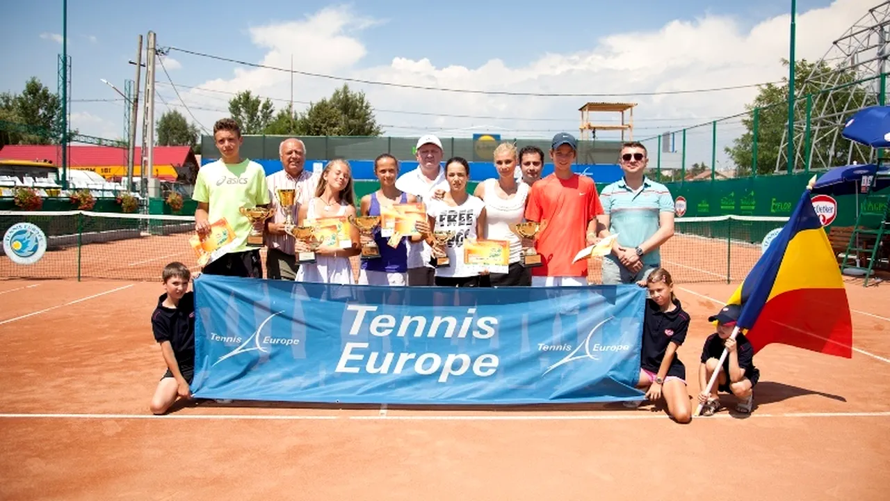 România triumfă la turneul internațional de tenis pentru juniori Argeș Cup