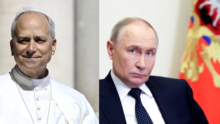 Discuție telefonică între Papa Leon și Putin: Liderul de la Kremlin vrea „PACE realizată prin diplomație”, dar acuză Kievul de escaladarea ostilităților