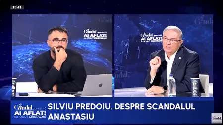 Silviu Predoiu: „Anastasiu a dat șpagă de 96 de ori și a 97-a oară și-ai dat seama că e ceva în neregulă”