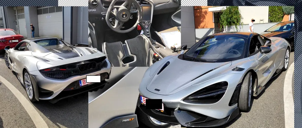 Cum arată cel mai PUTERNIC McLaren LT Spider, considerat un simbol al luxului. Celebrul autoturism a fost adus pentru inspecţie la RAR