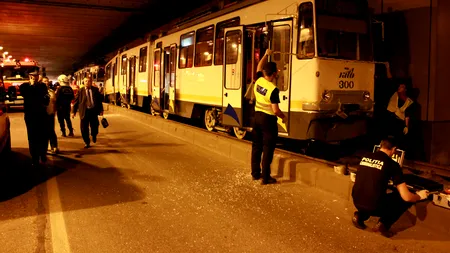 ACCIDENT LUJERULUI. RATB: Conducătorii celor trei tramvaie au vechime între 13 și 20 de ani, nu au avut accidente majore