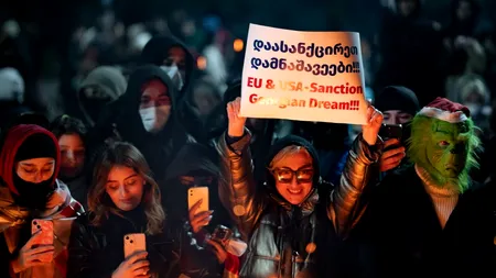 UE va analiza unele măsuri împotriva Georgiei ca urmare a reprimării violente a protestelor pro-democrație