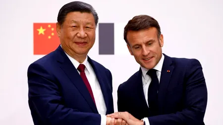 Emmanuel Macron merge miercuri în China. Macron vrea ca președintele Chinei să îl convingă pe Vladimir Putin să oprească războiul în Ucraina