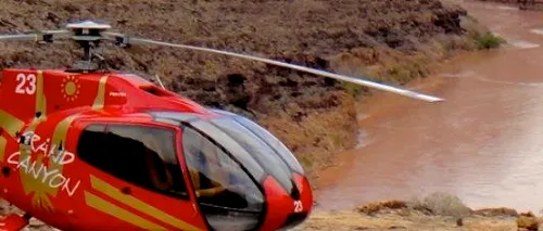 Cel puțin trei oameni au murit într-un acident groaznic: un elicopter cu turiști s-a prăbușit în Marele Canion


