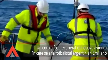 Cadavrul găsit în EPAVA avionului care-l transporta pe Emiliano Sala, scos la suprafață