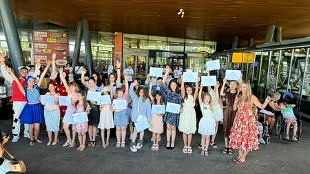 (P) Eveniment caritabil la City Park Mall Constanța pentru dotarea Secției Spital Recuperare Neuropsihomotorie Copii a Sanatoriului Techirghiol