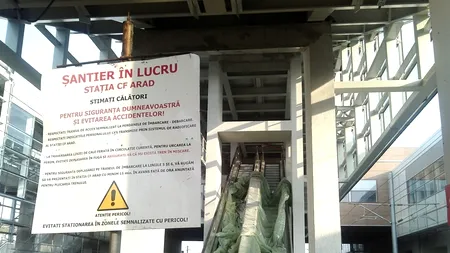 Modernizarea Gării Arad a întârziat deja cu un an. În ce stadiu este proiectul de peste 300 de milioane de lei