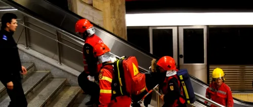 O femeie a căzut pe șine, în fața metroului, la Piața Unirii. Metrorex: Posibilă tentativă de suicid