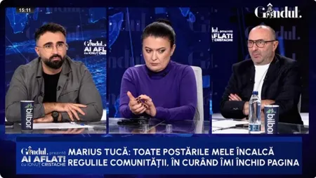 Sistemul se regrupează, presa se aliniază. Tucă: În România se instaurează încet-încet CENZURA