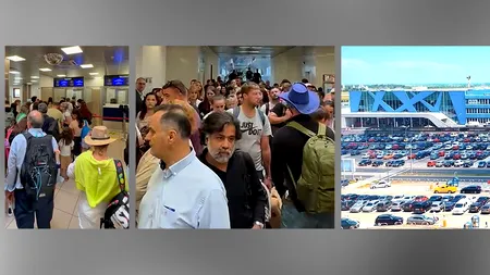 EXCLUSIV VIDEO | Haos matinal la Poliția de Frontieră - Aeroport Otopeni. Explicațiile oficiale