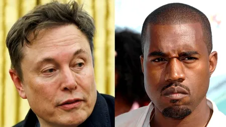 Elon Musk i-a dezactivat contul de X al lui Kanye West, în urma unor comentarii antisemite postate de artist
