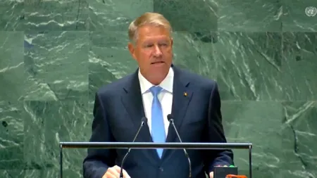 Klaus Iohannis, în ultimul său discurs ca președinte la ONU: „Protejarea civililor trebuie să rămână obiectivul nostru comun”