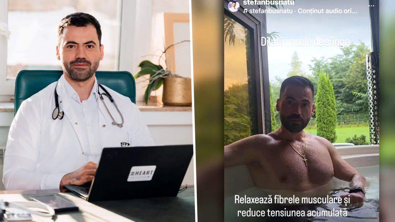Sfaturi medicale la bustul gol, din cadă, de la posibilul viitor ministru al Sănătății: „Relaxează fibrele musculare și reduce tensiunea”