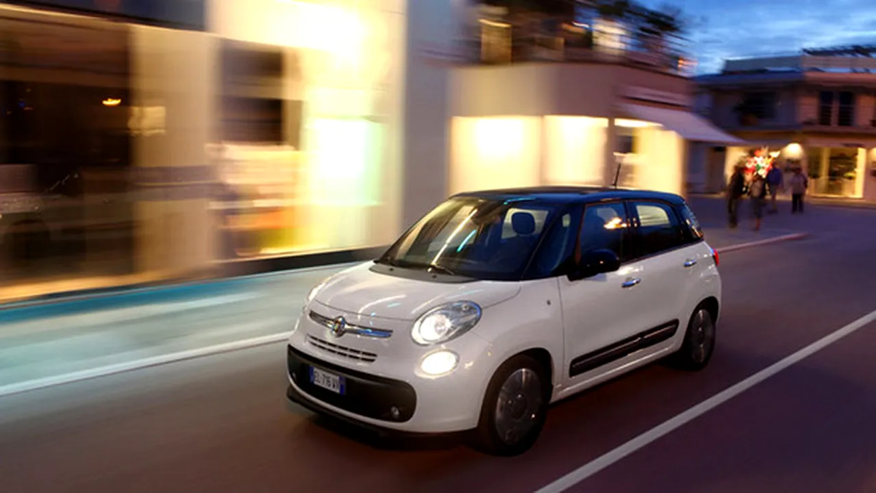 Fiat 500L - imagini și detalii oficiale 