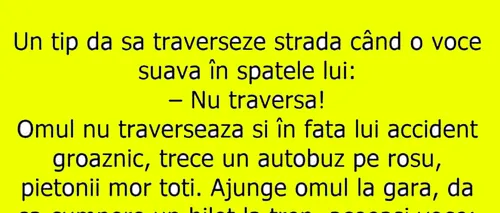 BANCUL ZILEI | Îngerul păzitor