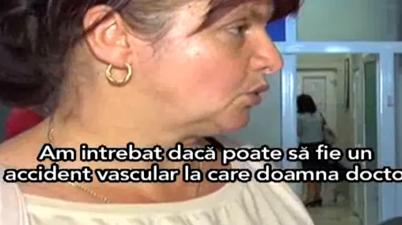 O femeie care suferise un accident ischemic, tratată cu suplimente alimentare la un spital din Curtea de Argeș