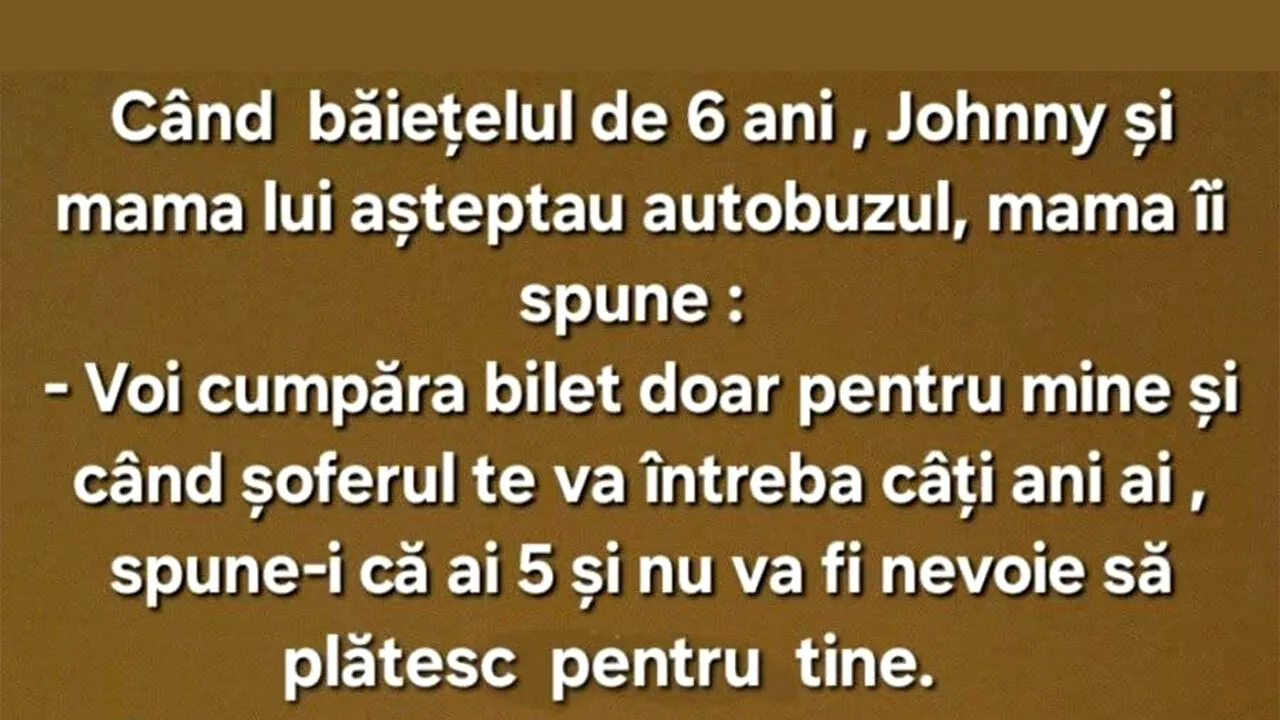 BANCUL ZILEI | Mama lui Johnny
