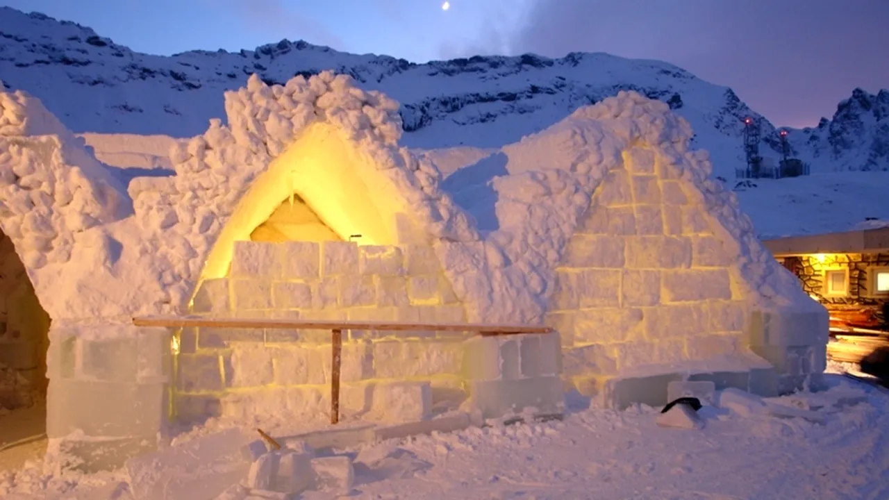 Încălzirea globală lovește și la Bâlea! Vestitul Hotel de Gheață nu va mai putea fi construit și anul acesta /  Premieră în ultimii 16 ani 