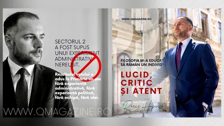 Rareș Hopincă consideră că empatia, experiența și excelența în administrație pot face din Sectorul 2 un loc în care oamenii să-și dorească să se mute