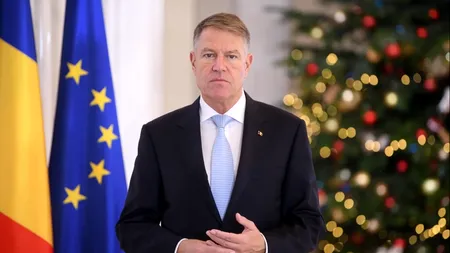 Klaus Iohannis: „Lăsăm în urmă un an cu multe încercări, cu suişuri şi coborâşuri, cu speranţă şi deznădejde”