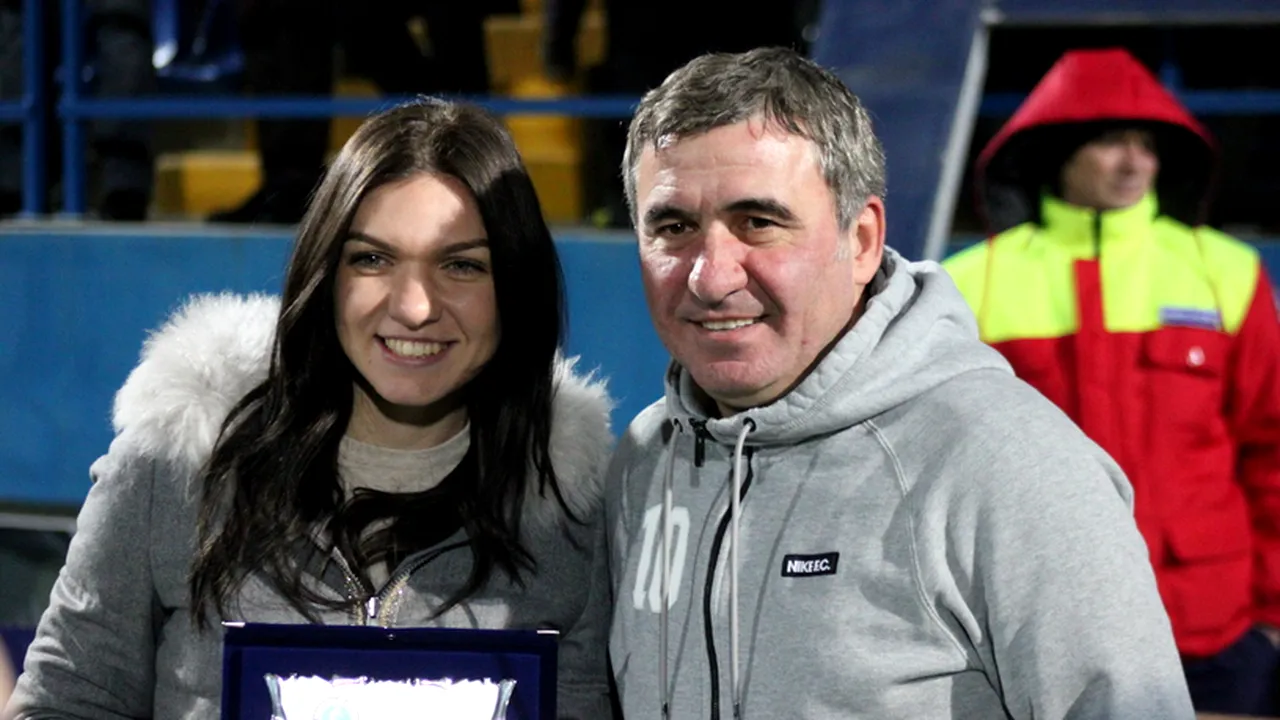 Primele declarații făcute de Gheorghe Hagi după victoria Simonei Halep la TAS. „Există și oameni răi. Binele bate răul”