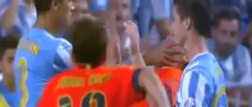 Messi a fost agresat de Weligton, după ce l-ar fi jignit pe jucătorul echipei Malaga