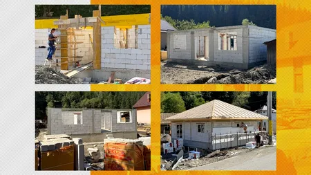 Continuă reconstrucția la Broșteni: „Peste 30 de case reconstruite” / „Apa și canalizarea am reușit să le dăm în folosință”