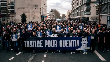 Mii de francezi au mărșăluit la Lyon pentru a cere dreptate în cazul uciderii unui activist naționalist de către socialiști radicali