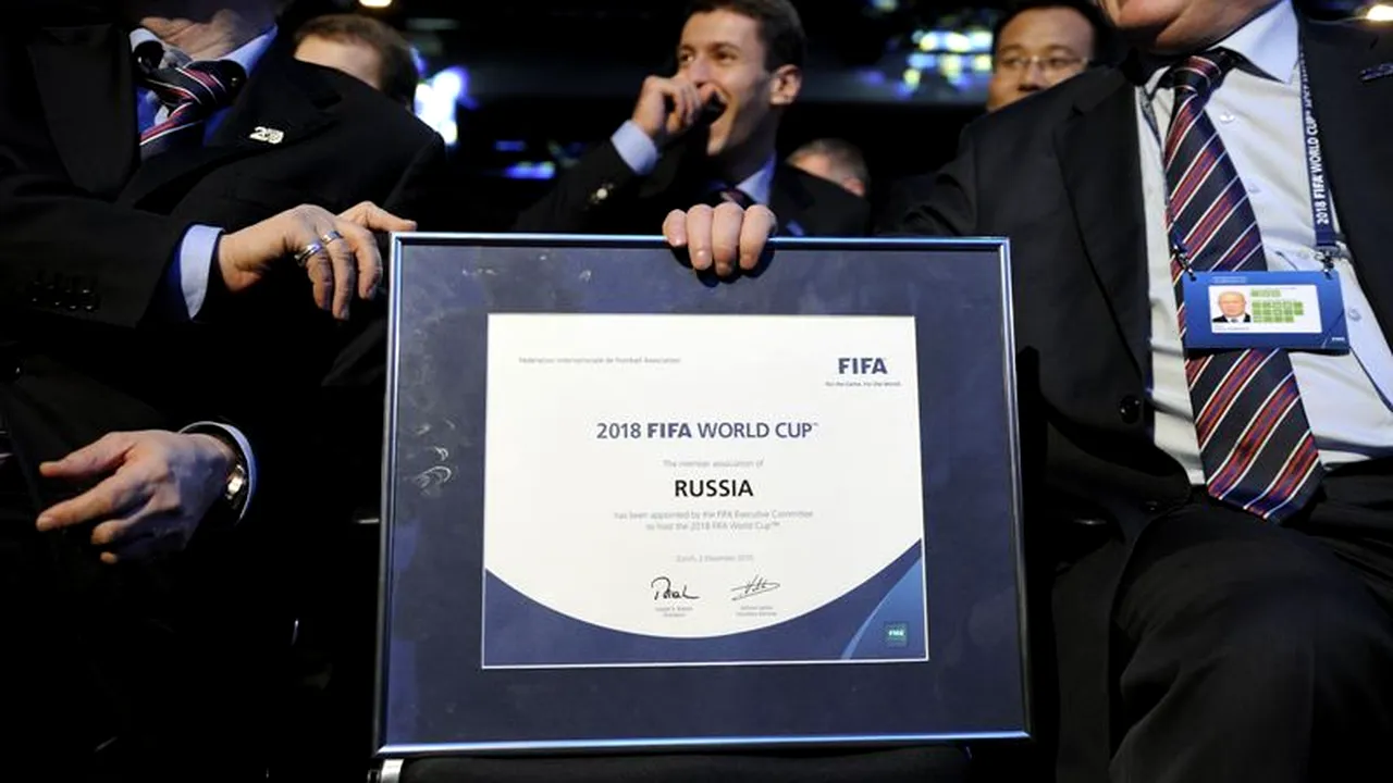 Rușii încep pregătirile pentru Cupa Mondială din 2018. În ce vor să investească 157 de miliarde de dolari