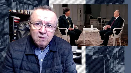 Cum comentează Ion Cristoiu interviul dat de Vladimir Putin lui Tucker Carlson. „A fost o catastrofă”