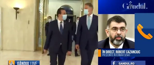 GÂNDUL LIVE. Robert Cazanciuc, senator PSD: Scoateți masca, nu pistolul. Ajutați-i pe români, nu îi speriați. Dacă vedeți că cineva nu are mască, nu săriți cu amenda
