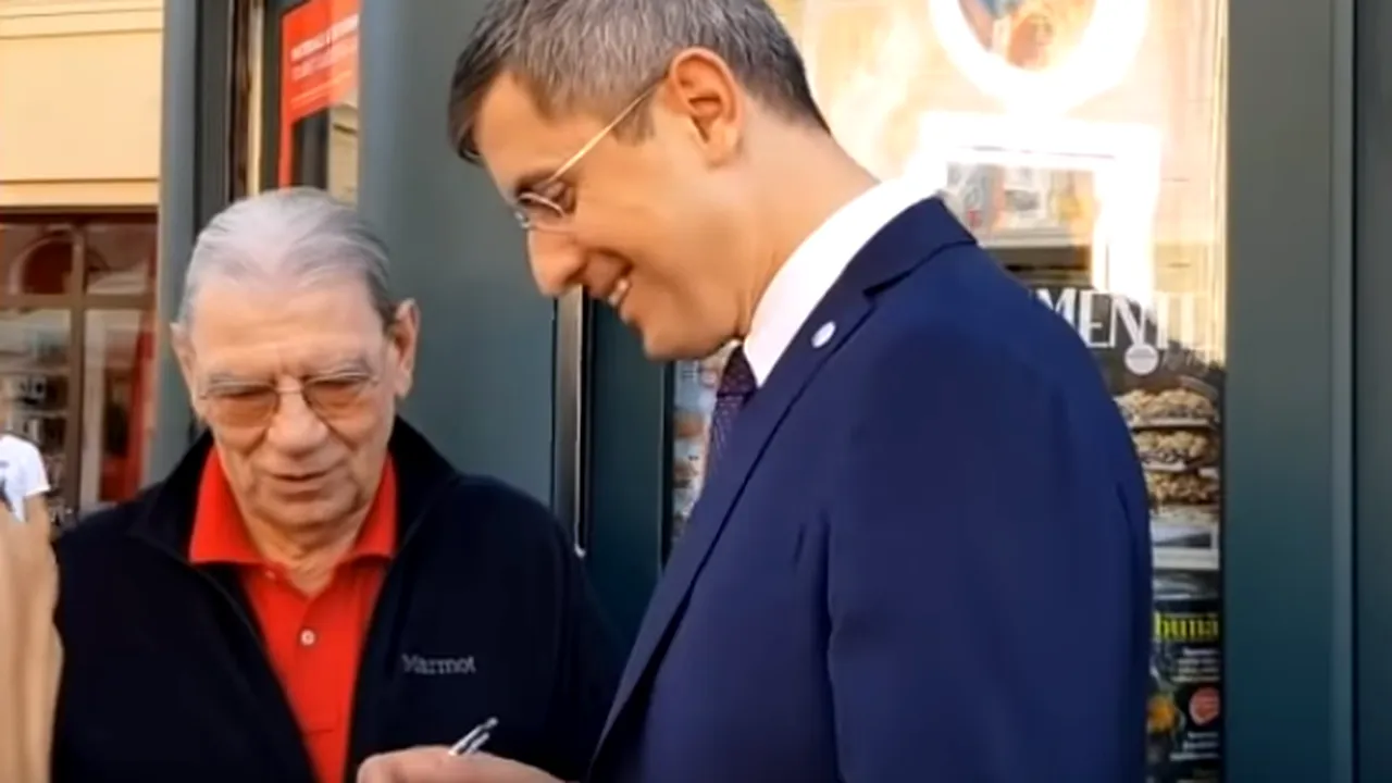 Dan Barna, ținta criticilor în mediul online pentru că i-a dat un autograf lui Emeric Ienei: Dânsul e mai cunoscut - VIDEO