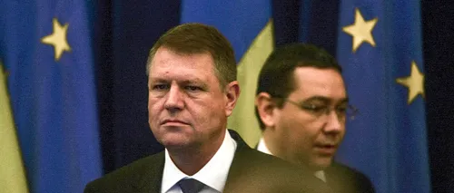 Iohannis, după ce Ponta s-a declarat dezamăgit de coabitarea cu el: Am obligația să am grijă ca în România CORUPȚIA să fie pe cât se poate de mult eradicată