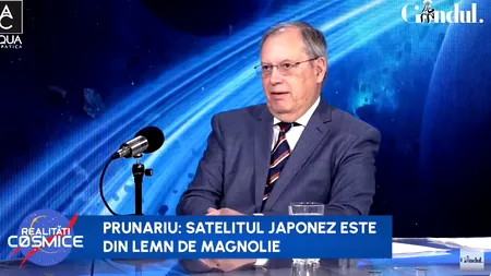 Dumitru Prunariu: „Satelitul Nippon LinoSat-1 este realizat din flori de magnolie