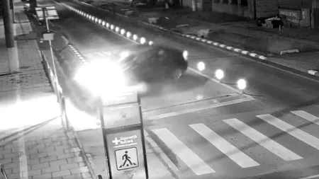 Accident în zona primului limitator inteligent de viteză / Șoferul spune că s-a SPERIAT de dispozitiv / Reacția Primăriei Snagov